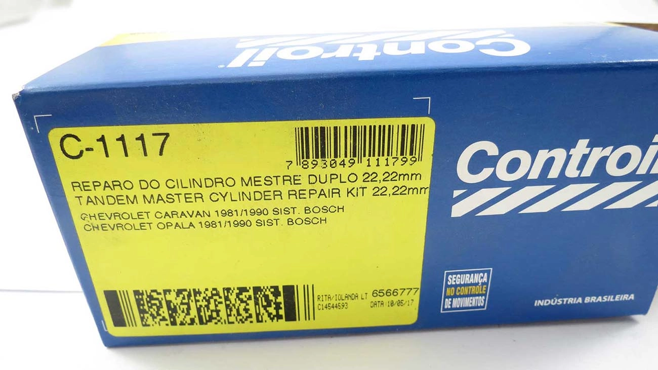 REPARO CILINDRO MESTRE DUPLO 22.22MM GM OPALA/CARAVAN 81/90 7/8