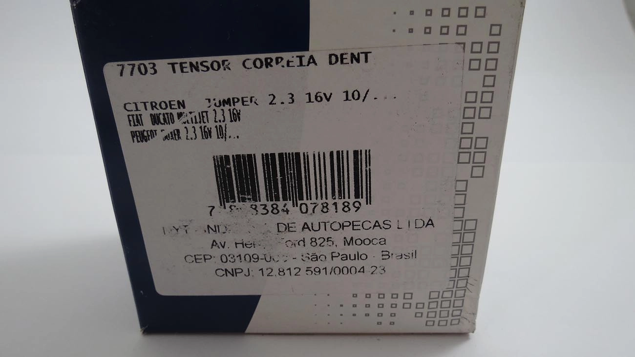TENSOR CORREIA COMANDO FIAT DUCATO - CITROEN JUMPER - PEUGEOT BOXER - TODOS  2.3 16V 10/