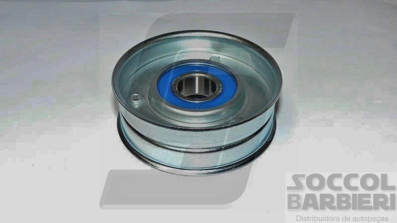POLIA TENSOR CORREIA ALTERNADOR/TENSIONADOR AUXILIAR ACESSÓRIOS MOTOR COM ABAS GM NOVO CORSA/MERIVA/MONTANA 02/ 17X70X22MM