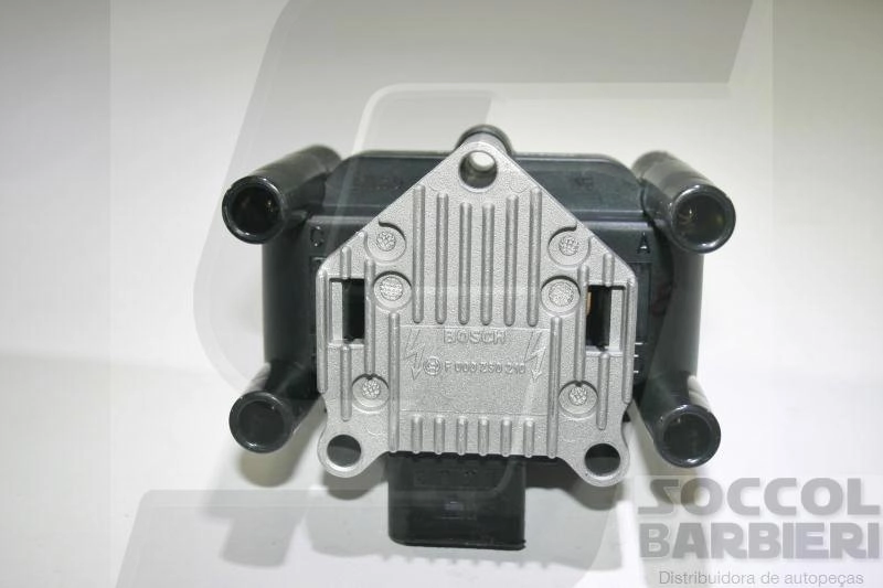 BOBINA IGNIÇÃO CONECTOR 4 PINOS VW GOL/PARATI 02/ POWER TURBO 00/ GOLF 99/ GER. IV KOMBI 1.4