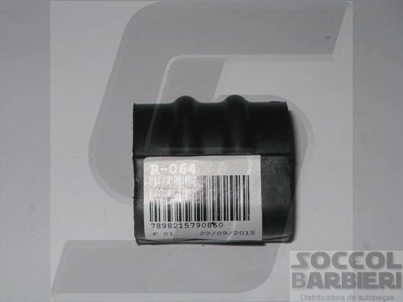 BUCHA BARRA ESTABILIZADORA EIXO SUSPENSÃO DIANTEIRA MB 608 /83 DIANTEIRO