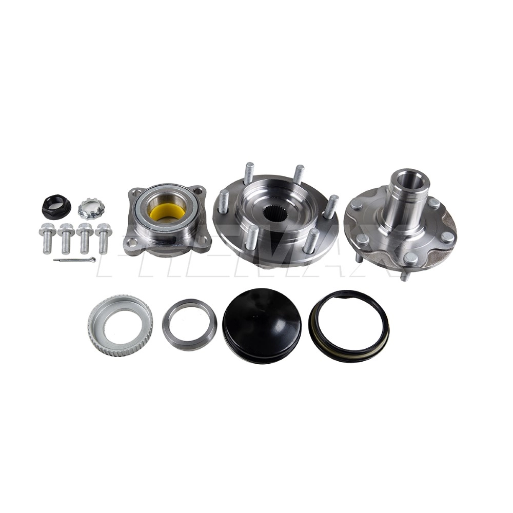 KIT CUBO RODA DIANTEIRO COM ROLAMENTO ABS DESMONTADO TOYOTA HILUX 4X4 05/15