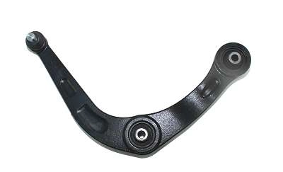 BANDEJA INFERIOR LADO DIREITO SUSPENSÃO DIANTEIRA COM BUCHAS PIVÔ DIREITA PIVO PEUGEOT 206/ESCAPADE/SW 2000/2008 207 2009/2015 HOGGAR 10/14