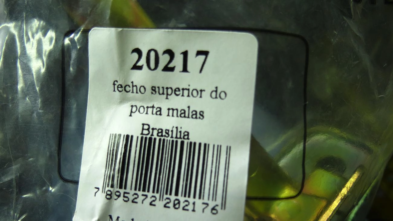 FECHADURA CAPO VW BRASILIA - TODOS - DIANTEIRO SUPERIOR