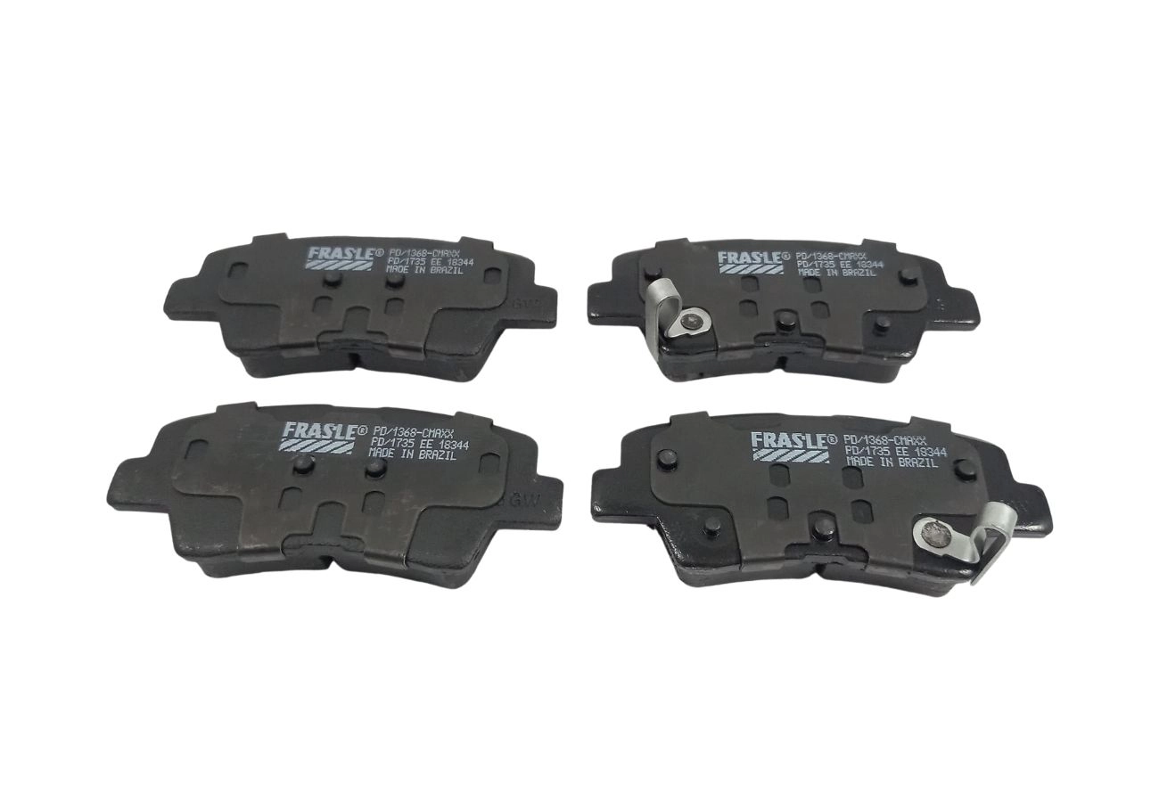 PASTILHA DE FREIO TRASEIRA HYUNDAI AZERA/ELANTRA/VELOSTER 12/ I30 13/ KIA CERATO 1.6 13/ KORANDO