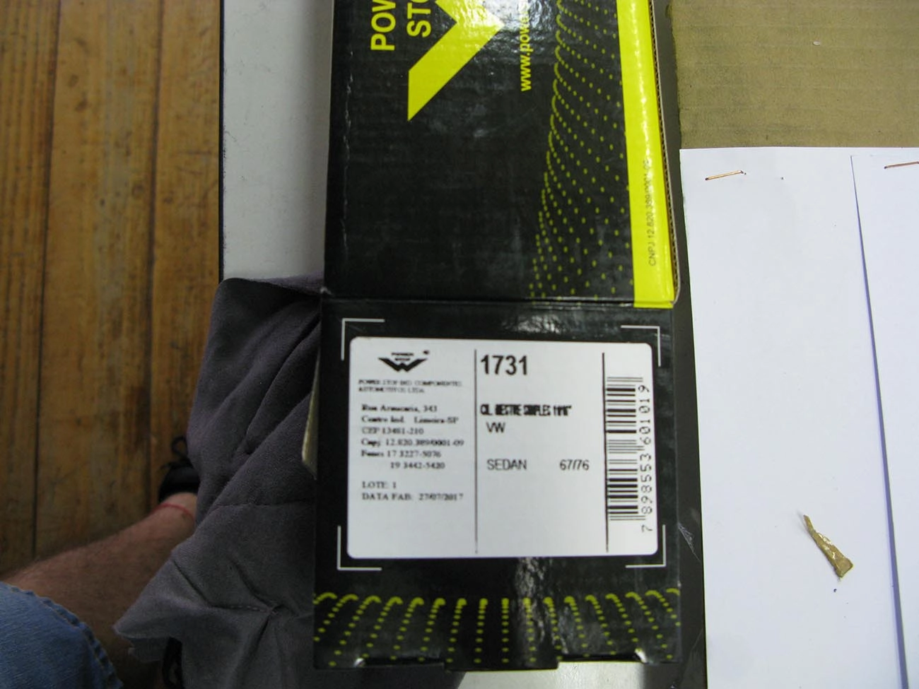 CILINDRO MESTRE FREIO SIMPLES VW FUSCA 1300 67/76 - 1500 70/75 - TODOS COM FREIO A TAMBOR
