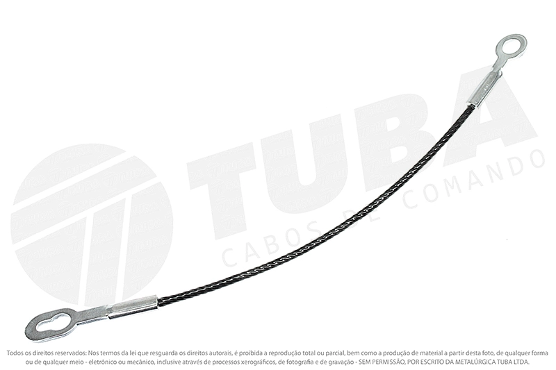 CABO DA TAMPA TRASEIRA GM S-10 2001/2011 DIREITO/ESQUERDO - 448MM