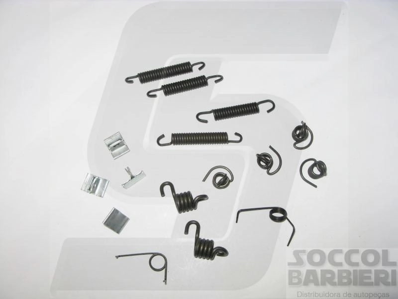 REPARO COMPLETO PATIM/MOLAS SAPATA FREIO TRASEIRA PARA DOIS LADOS FORD CORCEL/BELINA/DEL REY