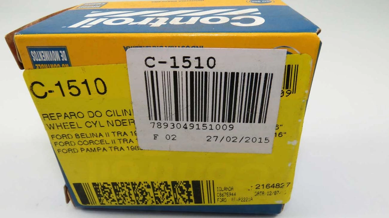 REPARO CILINDRO RODA 20.63MM FORD CORCEL/BELINA II 78/81 PAMPA 4X4 83/95 BENDIX 13/16 TRASEIRO