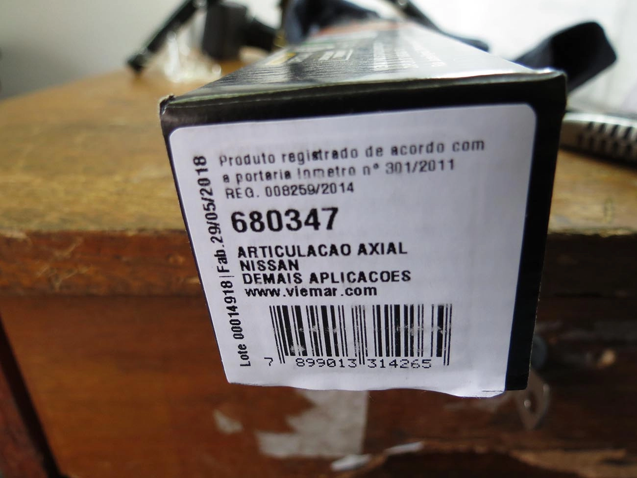 ARTICULAÇÃO/BARRA AXIAL DIREÇÃO HIDRÁULICA NISSAN SENTRA 2007/2012