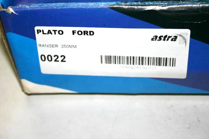 PLATO EMBREAGEM FORD RANGER GASOLINA - 250MM