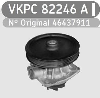 BOMBA  ÁGUA FIAT PALIO/WEEKEND/SIENA/STRADA 1.6 8V 98/00 - S/AC