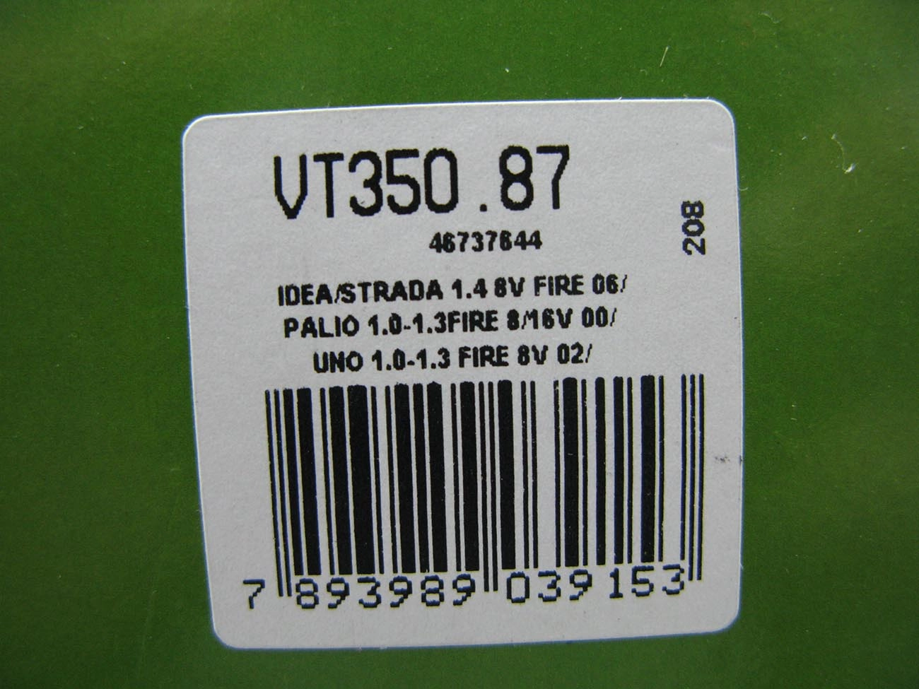 VALVULA TERMOSTATICA FIAT PALIO/SIENA/STRADA/DOBLO/IDEA/PUNTO FIRE - REFIL SERIE OURO