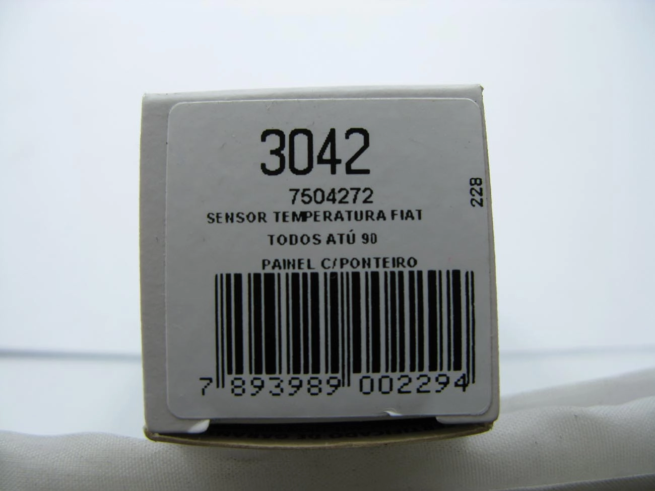 SENSOR TEMPERATURA FIAT 147/UNO/PREMIO/ELBA/FIORINO /89 - C/PONTEIRO