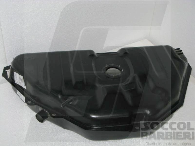 TANQUE 55 LITROS COM BÓIA PARAFUSO SEM FURO PARA VÁLVULA 3 CANINHOS COMBUSTÍVEL AÇO FIAT UNO/PREMIO/ELBA 89/92 TUBOS