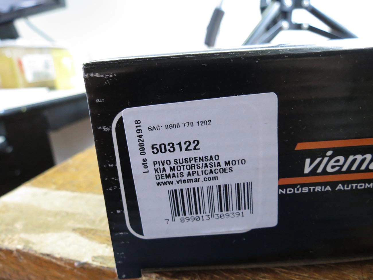 PIVÔ SUSPENSÃO SUPERIOR KIA BESTA 93/97 BONGO K2400 93/00 K-2500 03/ K2700 93/12 TOPIC 93/98