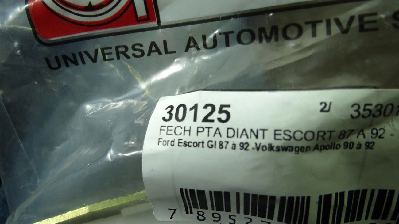 FECHADURA PORTA FORD ESCORT/VERONA /92 - ESCORT HOBBY TODOS - ESQUERDA