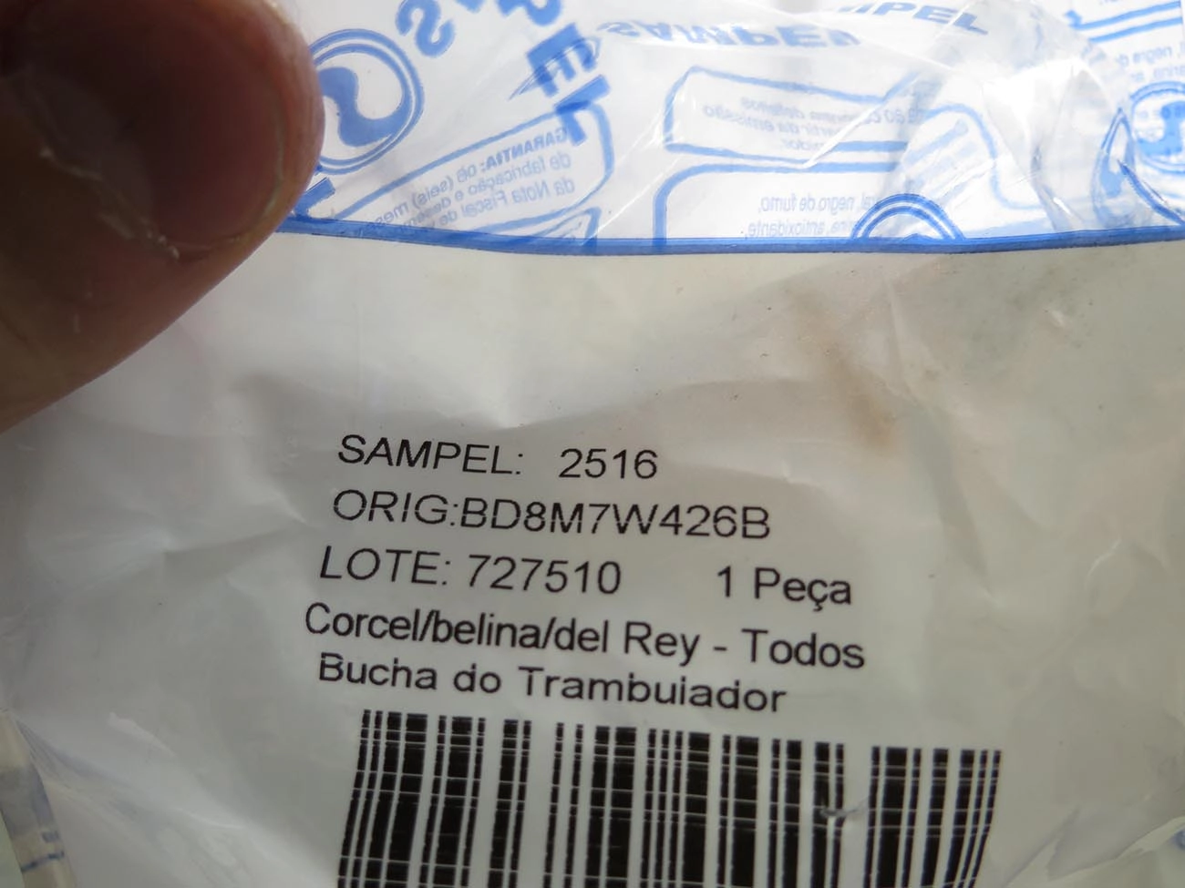 BUCHA TRAMBULADOR FORD CORCEL/BELINA/DEL REY