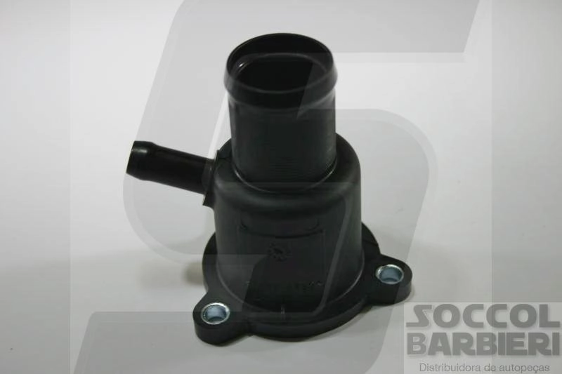 FLANGE DA VÁLVULA TERMOSTÁTICA PLÁSTICO RENAULT CLIO/MEGANE/SCENIC 96/ - LOGAN/SANDERO/SYMBOL 2007/