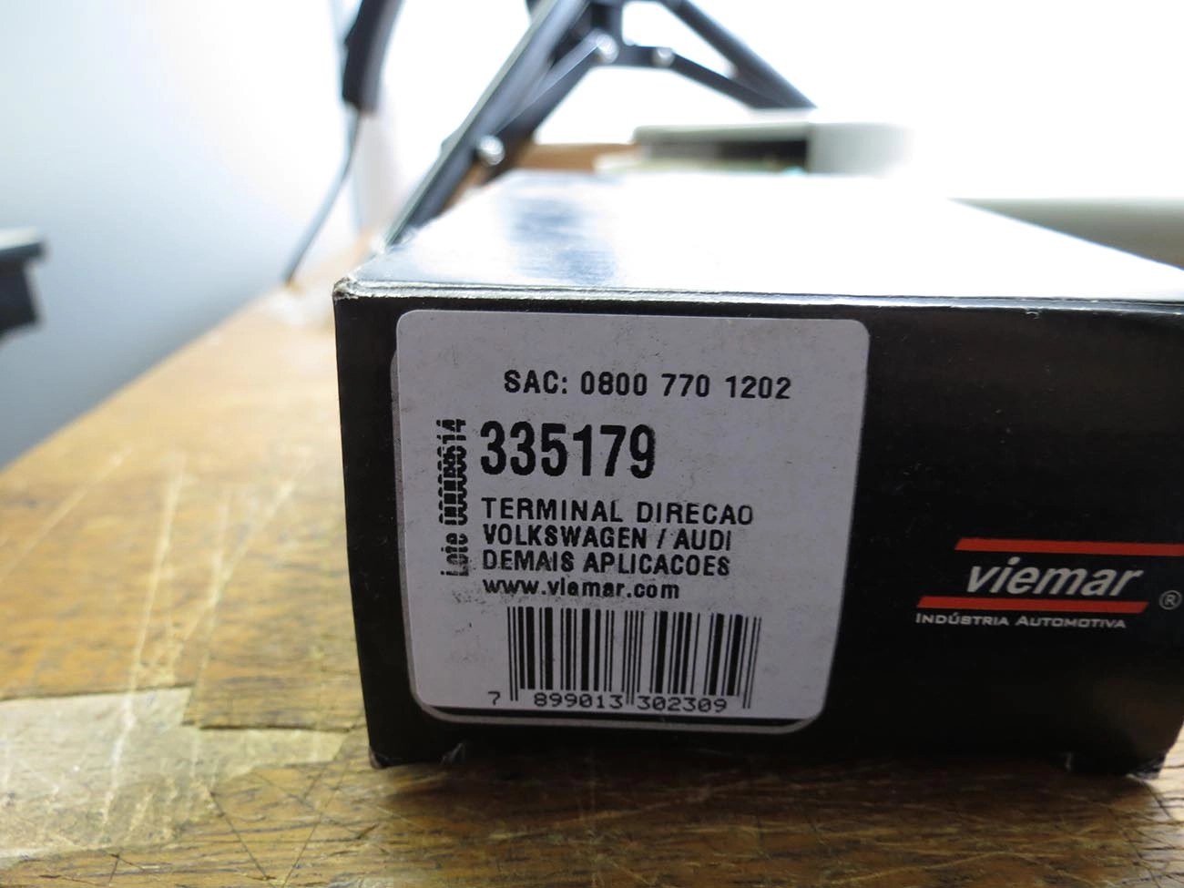 TERMINAL DIREÇÃO ESQUERDO AUDI A3 96/98 - VW GOLF/NEW BEETLE 97/98