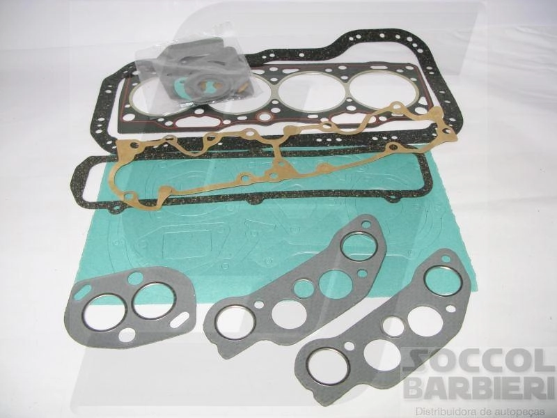 JOGO JUNTAS MOTOR FIAT UNO/PREMIO/ELBA/FIORINO 1.6 90/96 - ARGENTINO