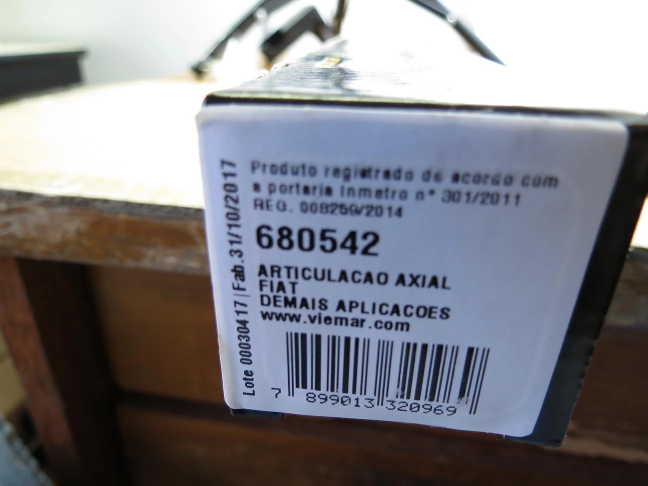 ARTICULAÇÃO/BARRA AXIAL M14X2,0 DIREÇÃO HIDRÁULICA FIAT NOVO UNO 11/22 - FIORINO 14/22