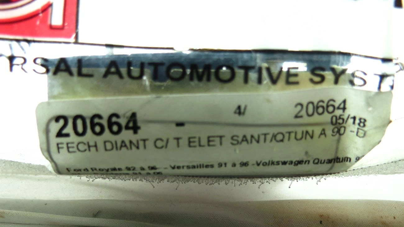 FECHADURA PORTA VW SANTANA/QUANTUM 90/ C/TRAVA ELETRICA DIANTEIRA - DIREITA
