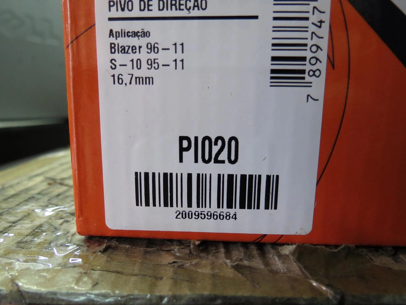 PIVÔ SUSPENSÃO INFERIOR GM S-10/S-10/BLAZER 95/11 - 4X2/4X4 - LD/LE