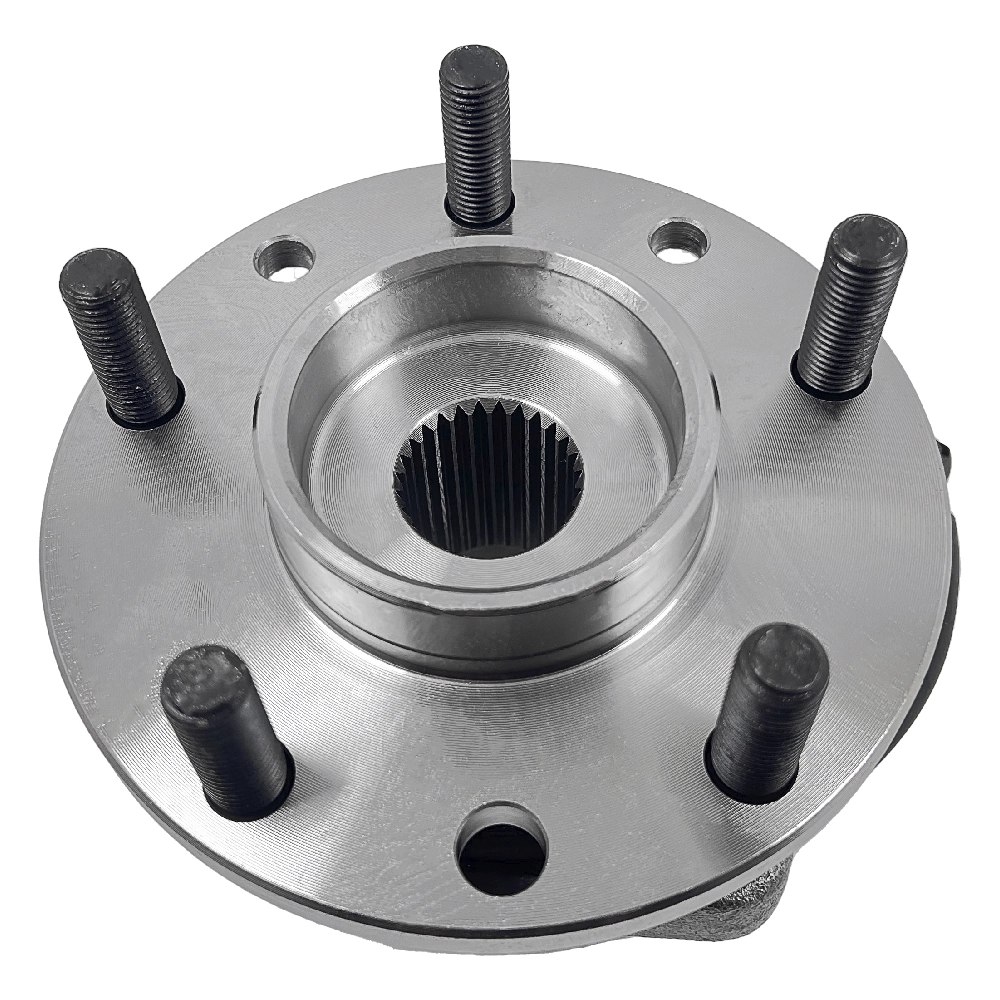 CUBO RODA DIANTEIRO COM ROLAMENTO ABS 5 FUROS 27 ESTRIAS GM S-10/BLAZER 4X4 98/2011