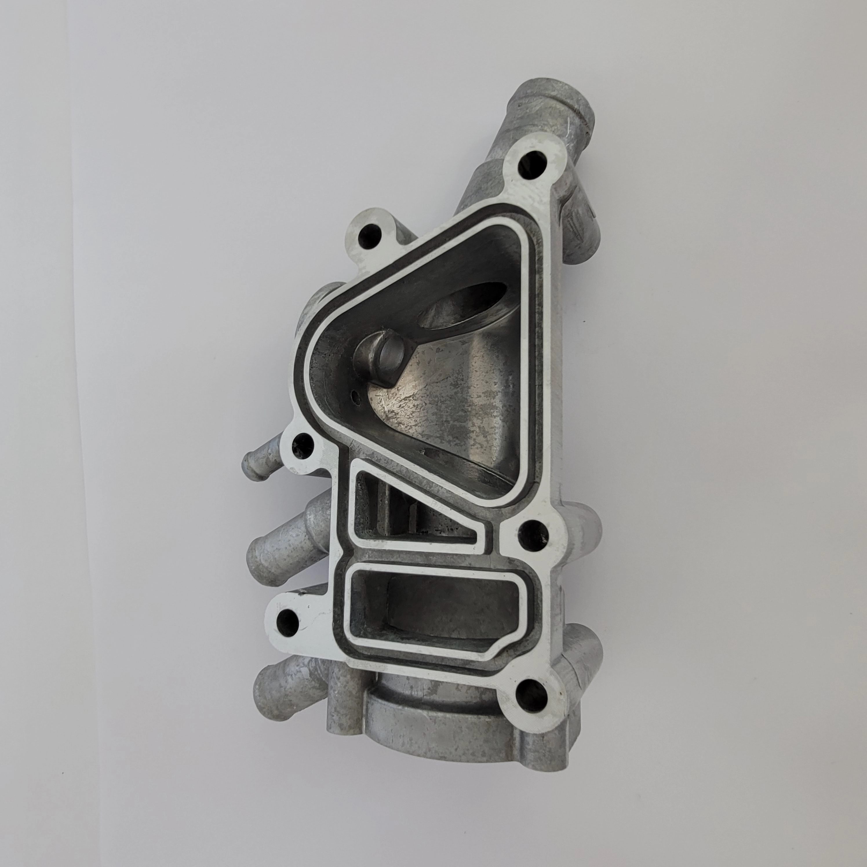CARCAÇA/FLANGE ALUMÍNIO VÁLVULA TERMOSTÁTICA MOTOR ZETEC ROCAN CARCAÇA/CAVALETE ÁGUA FORD KA/FIESTA/NOVO COURIER 99/09 FOCUS 1.6 03/