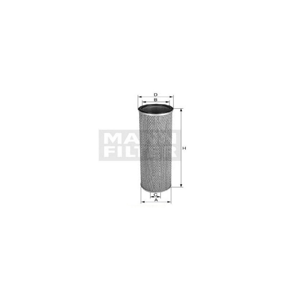 FILTRO SEGURANÇA AR INTERNO ELEMENTO MB 712C/912C/914C/915C/1718M OM-904LA