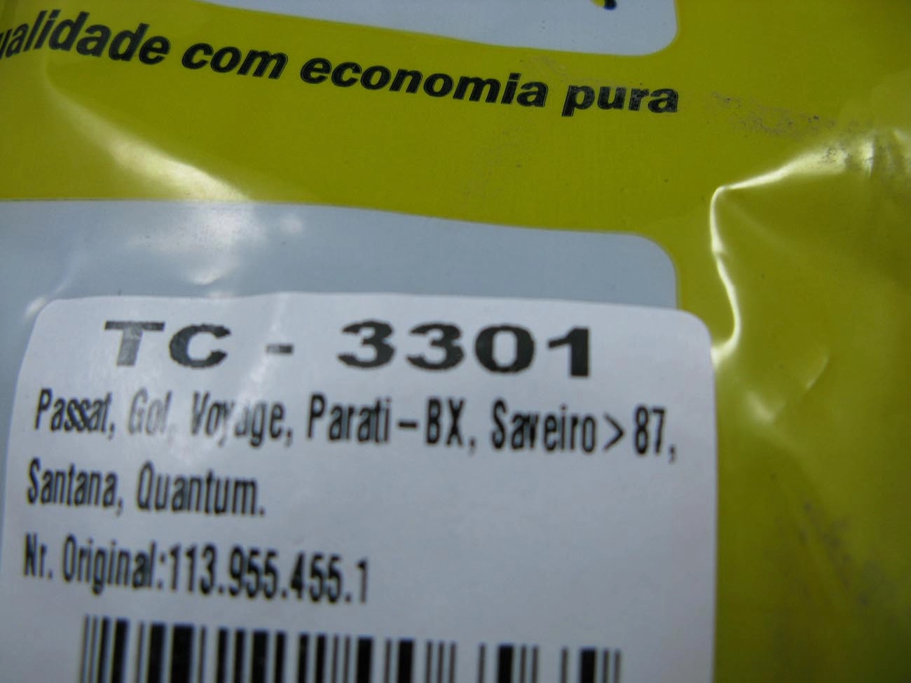 TAMPA RESERVATORIO LIMPADOR VW PASSAT/GOL/VOYAGE/SAVEIRO/SANTANA 74/87