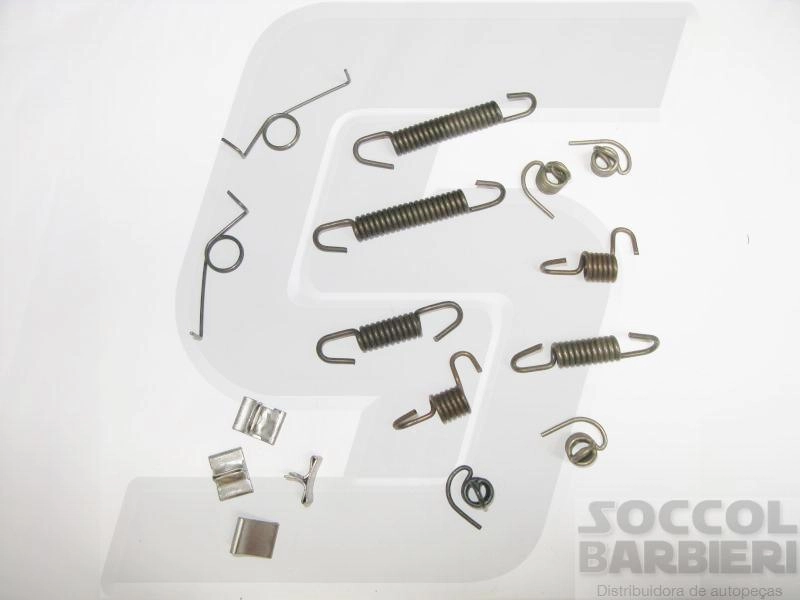 REPARO COMPLETO PATIM/MOLAS SAPATA FREIO TRASEIRA PARA DOIS LADOS GM OPALA/CARAVAN