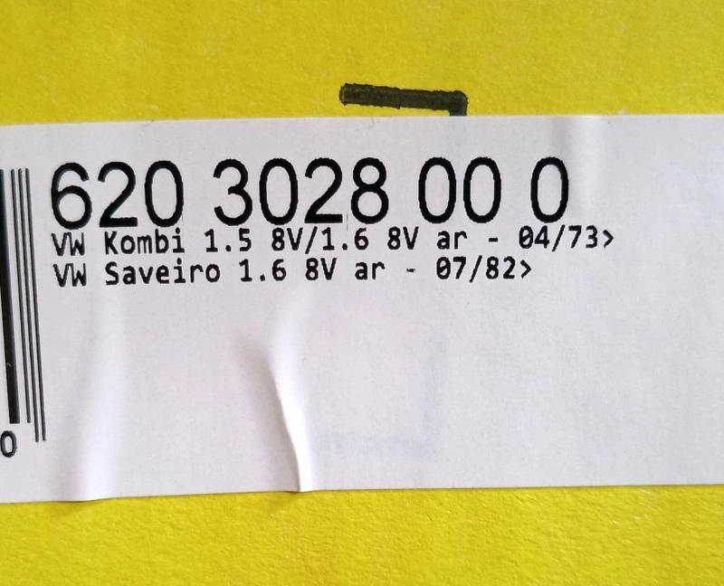 KIT DE EMBREAGEM VW FUSCA 1500/1600 BRASILIA/VARIANT/KOMBI 04.73/ - GOL 1600 AR - 200MM