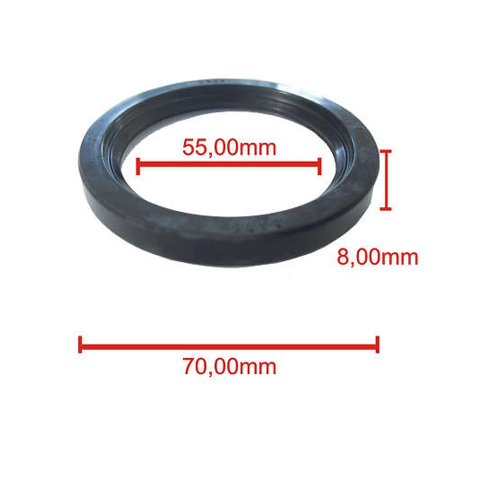 RETENTOR DIANTEIRO VIRABREQUIM CITROEN JUMPER 01/09 - FIAT DUCATO 99/09 - FORD KA 1.0 14/ - 55X70X8