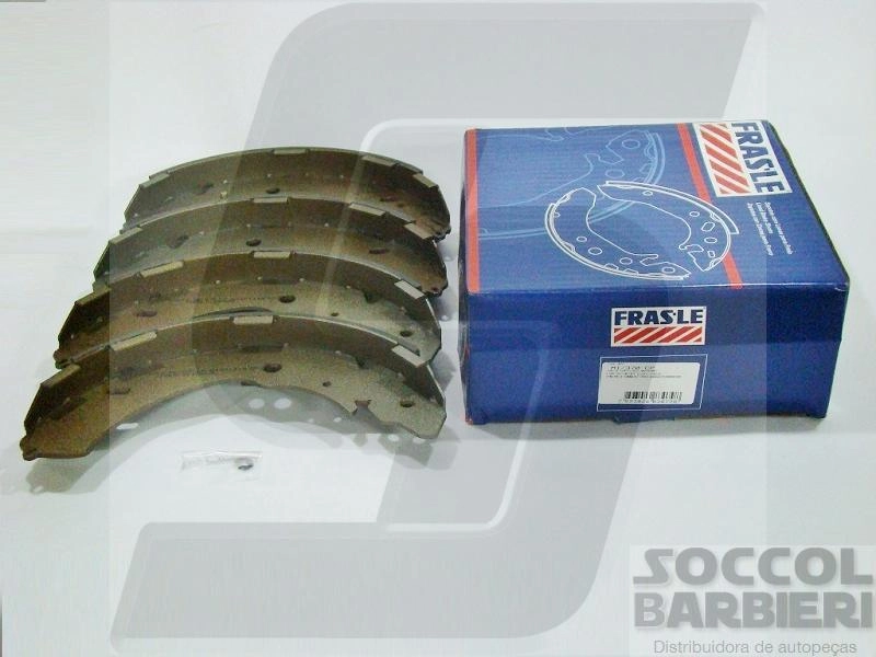 SAPATA FREIO TRASEIRA COM LONA TRASEIRO TAMBOR GM NOVA S-10 2.4/2.5/2.8 2012/2025 MITSUBISHI L-200 3.2/3.5 2006/2018