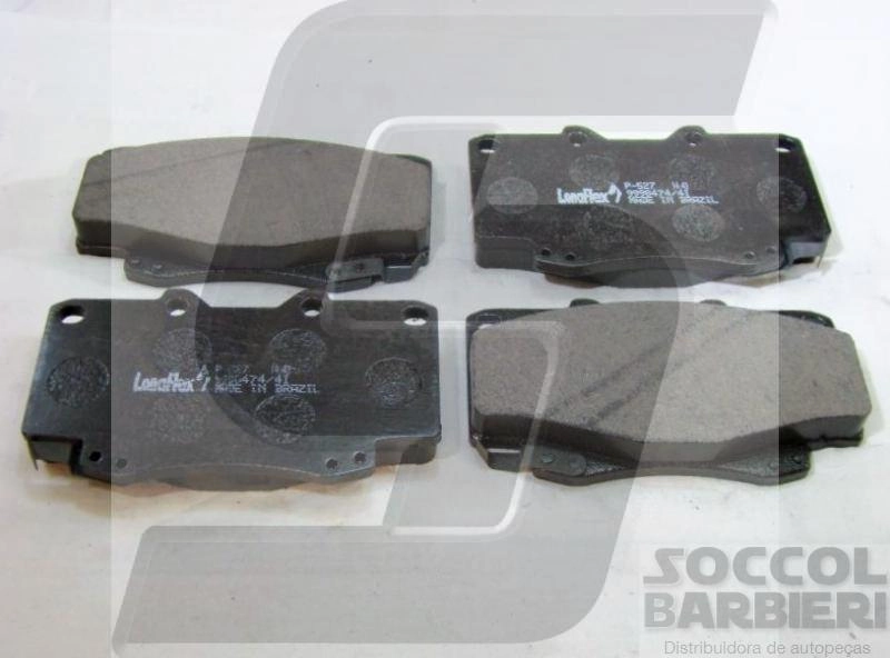 PASTILHA DE FREIO TOYOTA HILUX 4X2 05/03.09 - 4X4 05/03.09