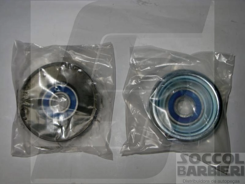 KIT POLIAS TENSOR CORREIA ALTERNADOR/TENSIONADOR AUXILIAR ACESSÓRIOS MOTOR VW GOL/PARATI/SAVEIRO/SANTANA 94/ S/ACD CONJUNTO LISA/ESTRIADA