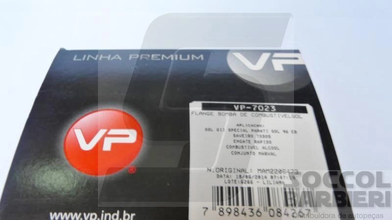 FLANGE BOMBA COMBUSTIVEL VW GOL/PARATI/SAVEIRO 97/ - ENGATE RAPIDO ALCOOL