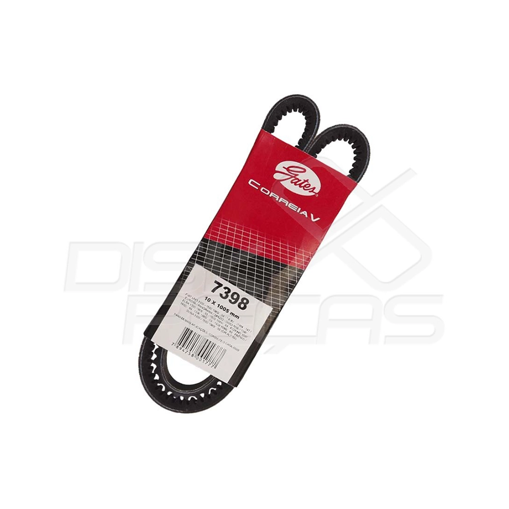 CORREIA V FIAT 147/UNO/PREMIO/ELBA/FIORINO 1000/1050/1300 1500 NACIONAL 76/ GIR/ALT/BA 10X1005
