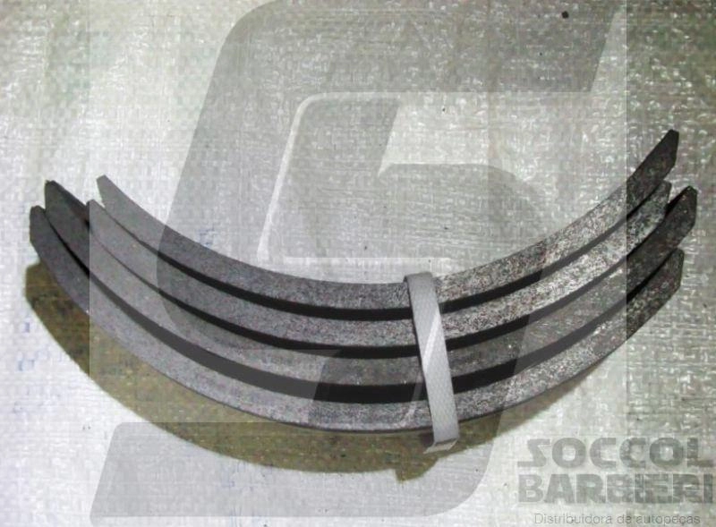 JOGO LONAS FREIO PARA CAMINHÕES LONA MB 608 72/80 DIANTEIRO/TRASEIRO