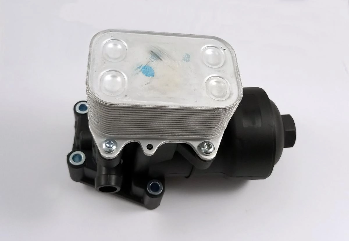 RADIADOR/RESFRIADOR DE OLEO/TROCADOR DE CALOR VW AMAROK 10/ - COM SUPORTE DO FILTRO DE ÓLEO