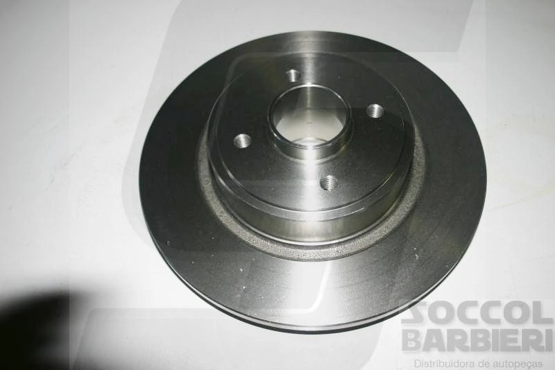 DISCO DE FREIO TRASEIRO COM CUBO RENAULT SCENIC 99/2003 - SÓLIDO 274MM - SEM ROLAMENTO