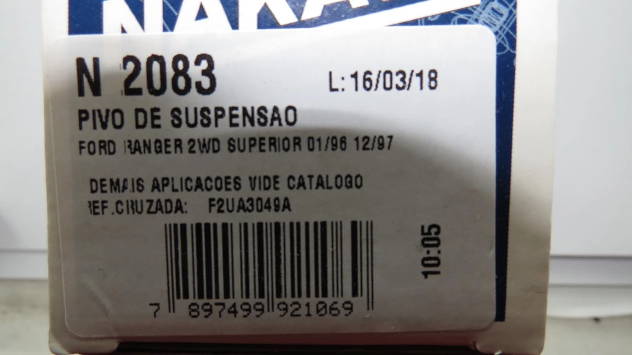 PIVÔ SUSPENSÃO SUPERIOR DIREITO/ESQUERDO FORD RANGER GASOLINA 94/97 4X2/4X4 EXPLORER 95/97 LD/LE