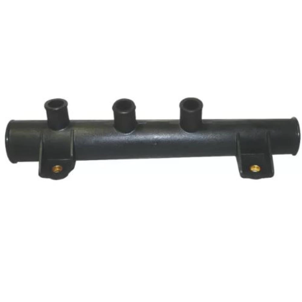 TUBO CIRCULAÇÃO ÁGUA MOTOR DO GM MONZA 82/96 - KADETT 89/98 - RETO COM TRES SAIDAS - COM AR QUENTE