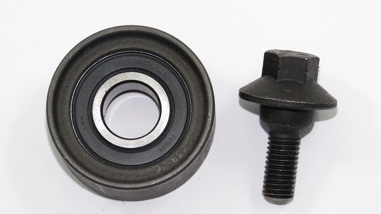 POLIA TENSOR CORREIA ALTERNADOR/TENSIONADOR AUXILIAR ACESSÓRIOS MOTOR 50X22,80MM COM PARAFUSO KIA PICANTO 1.0 12/ HYUNDAI HB20 12V 50X22,8MM