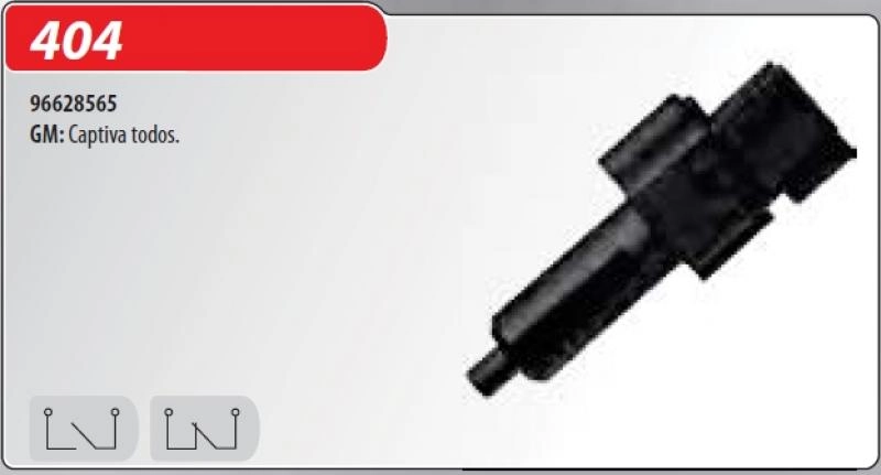 INTERRUPTOR FREIO GM TRACKER 02/09 CAPTIVA 08/10