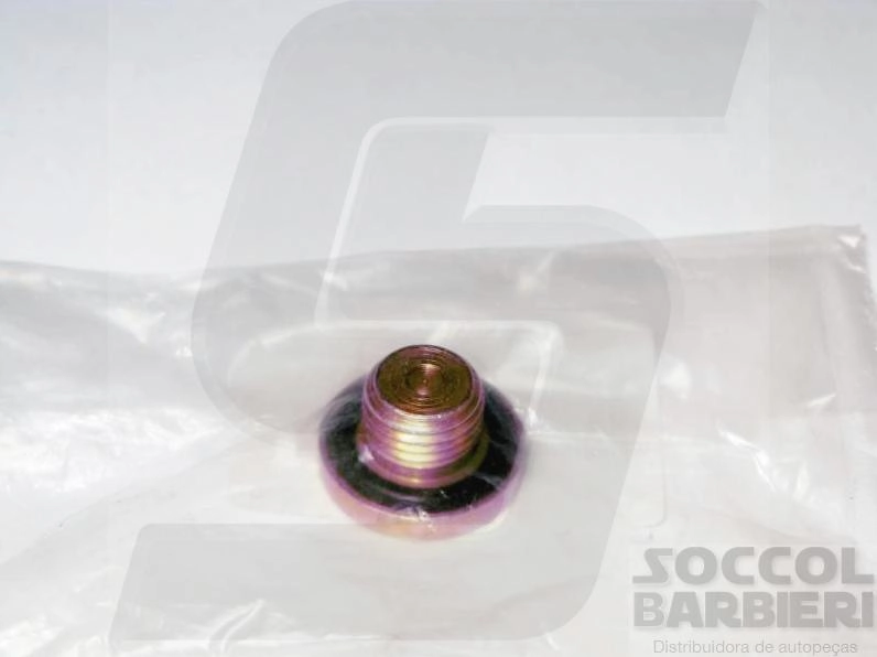 BUJÃO CÁRTER ÓLEO MOTOR COM ANEL VEDAÇÃO BUJAO CARTER GM ASTRA/VECTRA 97/ CORSA S-10 95/11 SPIN/CRUZE/ONIX