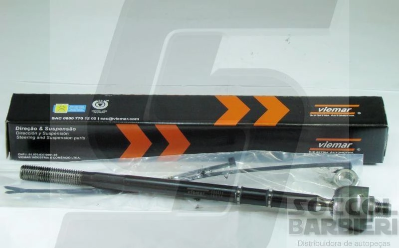 ARTICULAÇÃO/BARRA AXIAL DIREÇÃO MECÂNICA M14X2,0 FORD FIESTA/COURIER 96/02 GM CORSA 94/ ZF