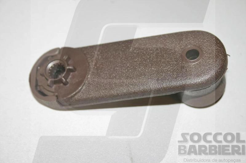 MANIVELA VIDRO MB 709/909/912 - MARRON PLASTICO